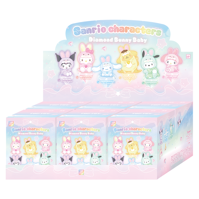 ***Pre-order***TOP TOY Diamond Bunny Baby Series Blind Box