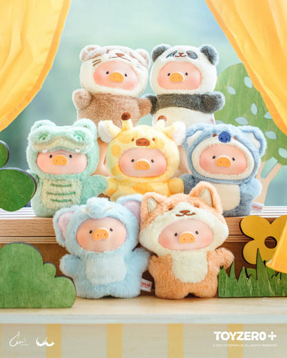 LuLu the Piggy Animal Party - Puppet Show PVC Face Plush Keychain Blind Box
