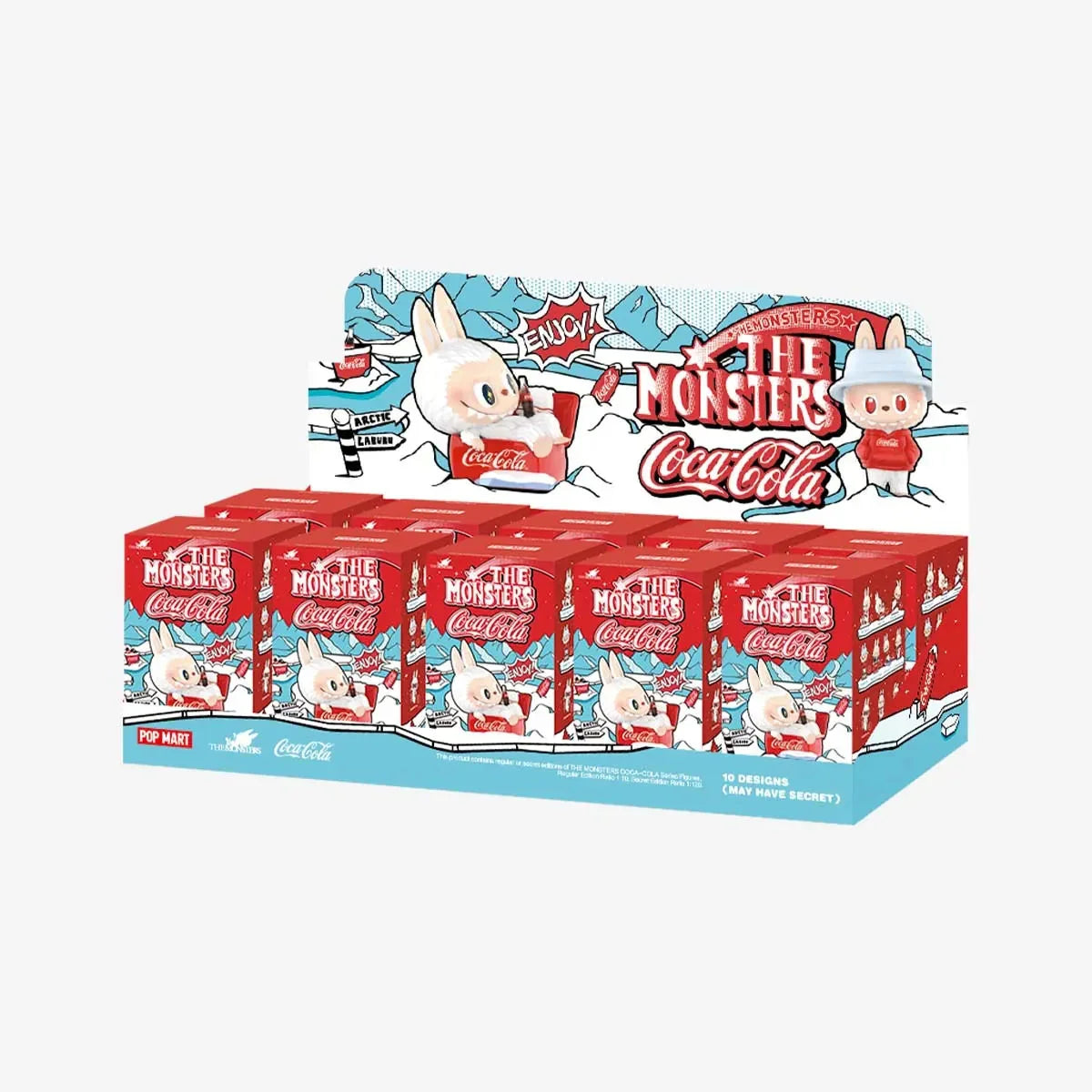 The Monsters Coca Cola Series Figurines - Tiny Boxes