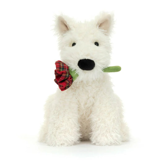 Jellycat Munro Scottie Dog ‘Love You'