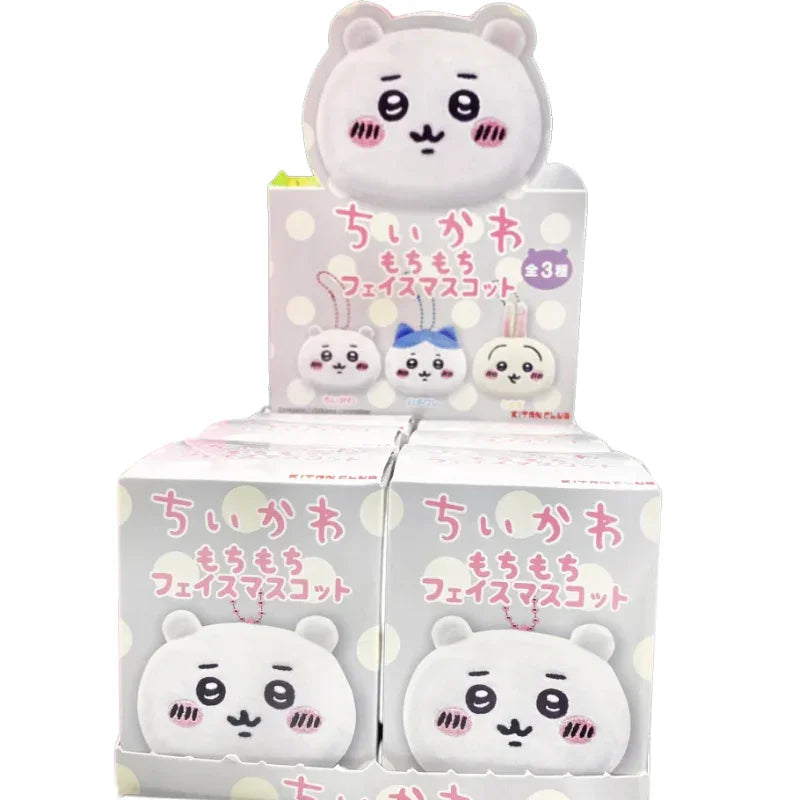 Chiikawa Mochi Mochi Chewy Face Mascot Blind Box - Tiny Boxes
