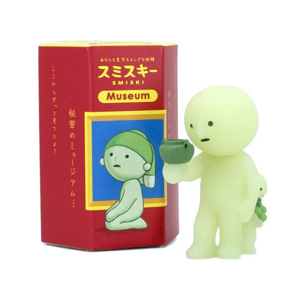 Smiski Museum Series Collectible Glow in the Dark Figurine Blind Box (1pc) Simple Smiski 