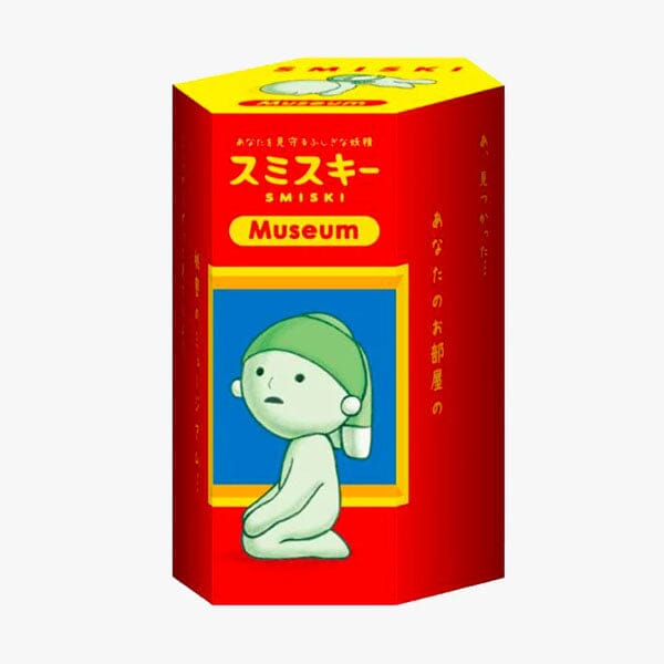 Smiski Museum Series Collectible Glow in the Dark Figurine Blind Box (1pc) Simple Smiski 