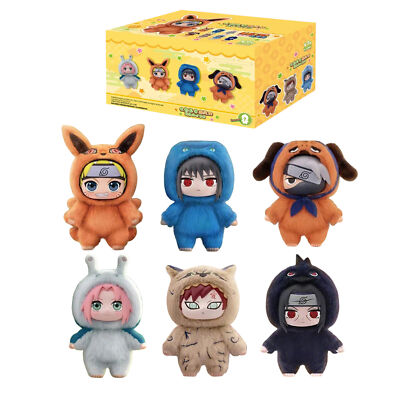 TOP TOY Naruto Beast Party Series Vinyl Face Plush Blind Box