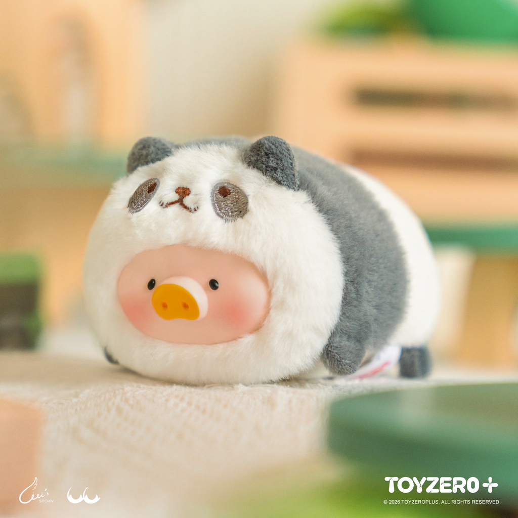 LuLu the Piggy Animal Party Vol. 2 Stick Together PVC Face Plush Keychain Blind Box - Tiny Boxes
