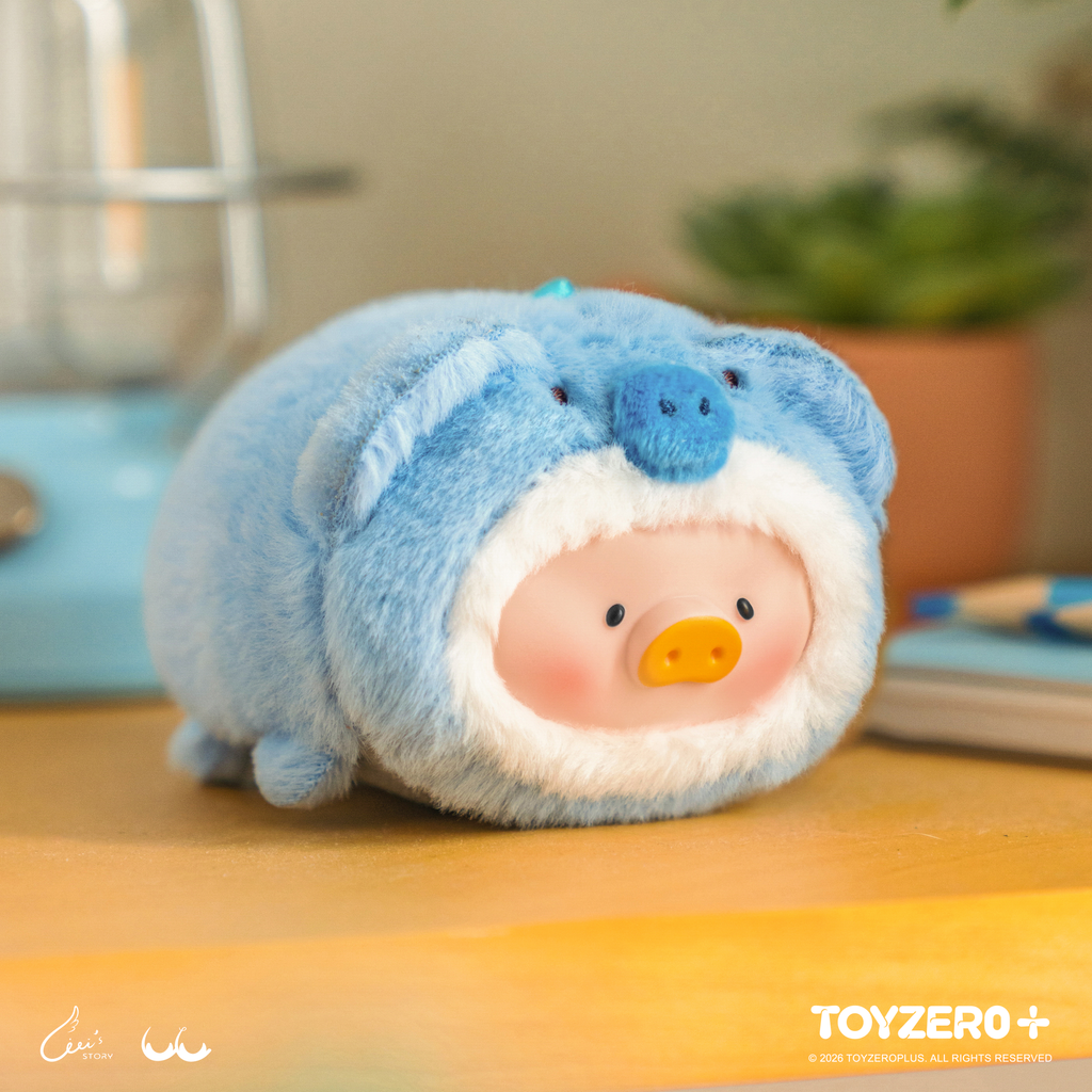 LuLu the Piggy Animal Party Vol. 2 Stick Together PVC Face Plush Keychain Blind Box - Tiny Boxes