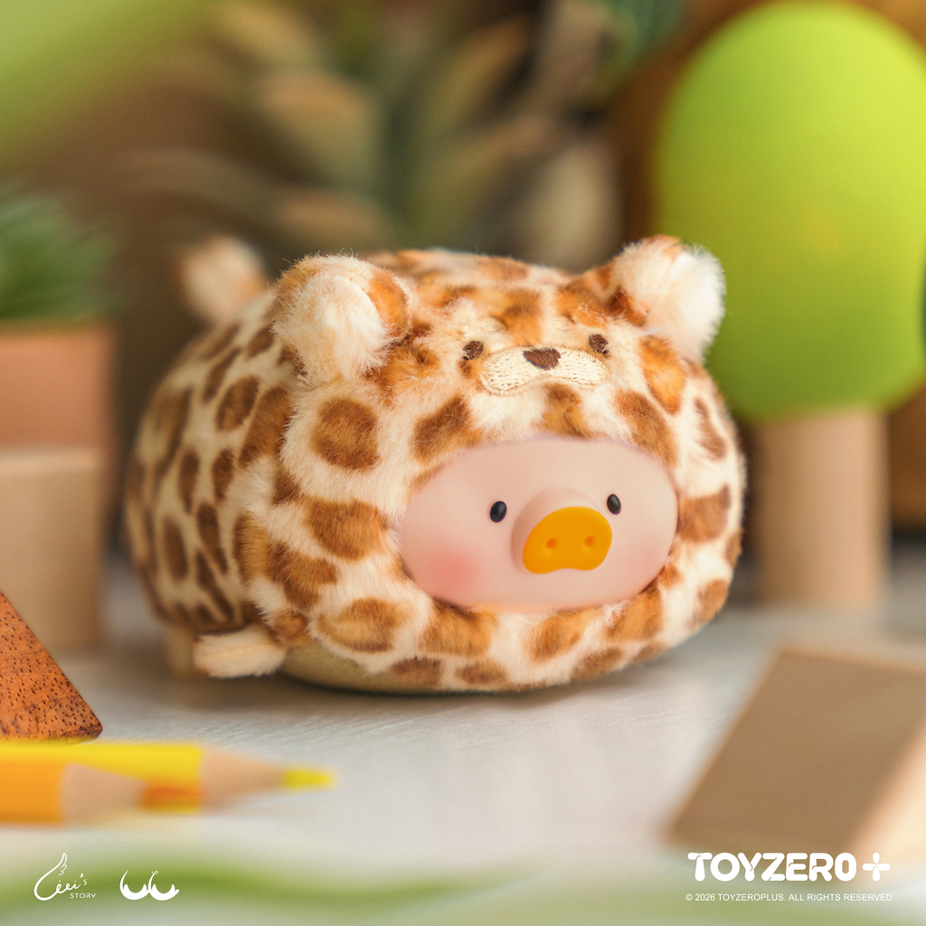 LuLu the Piggy Animal Party Vol. 2 Stick Together PVC Face Plush Keychain Blind Box - Tiny Boxes