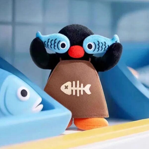 Pingu Hide And Seek Series Plush Toy Pendant Blind Box