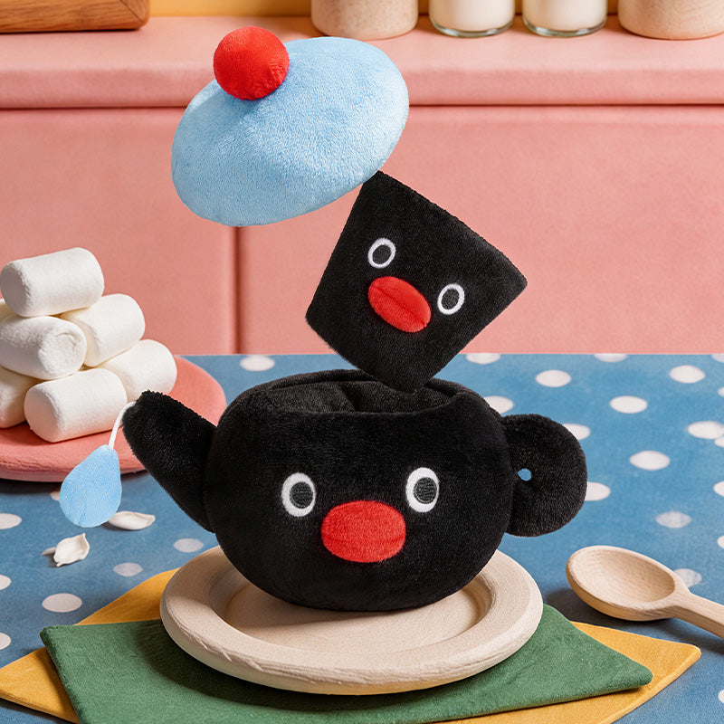 Pingu Home Diary Series Interactive Plush Keychain Blind Box - Tiny Boxes