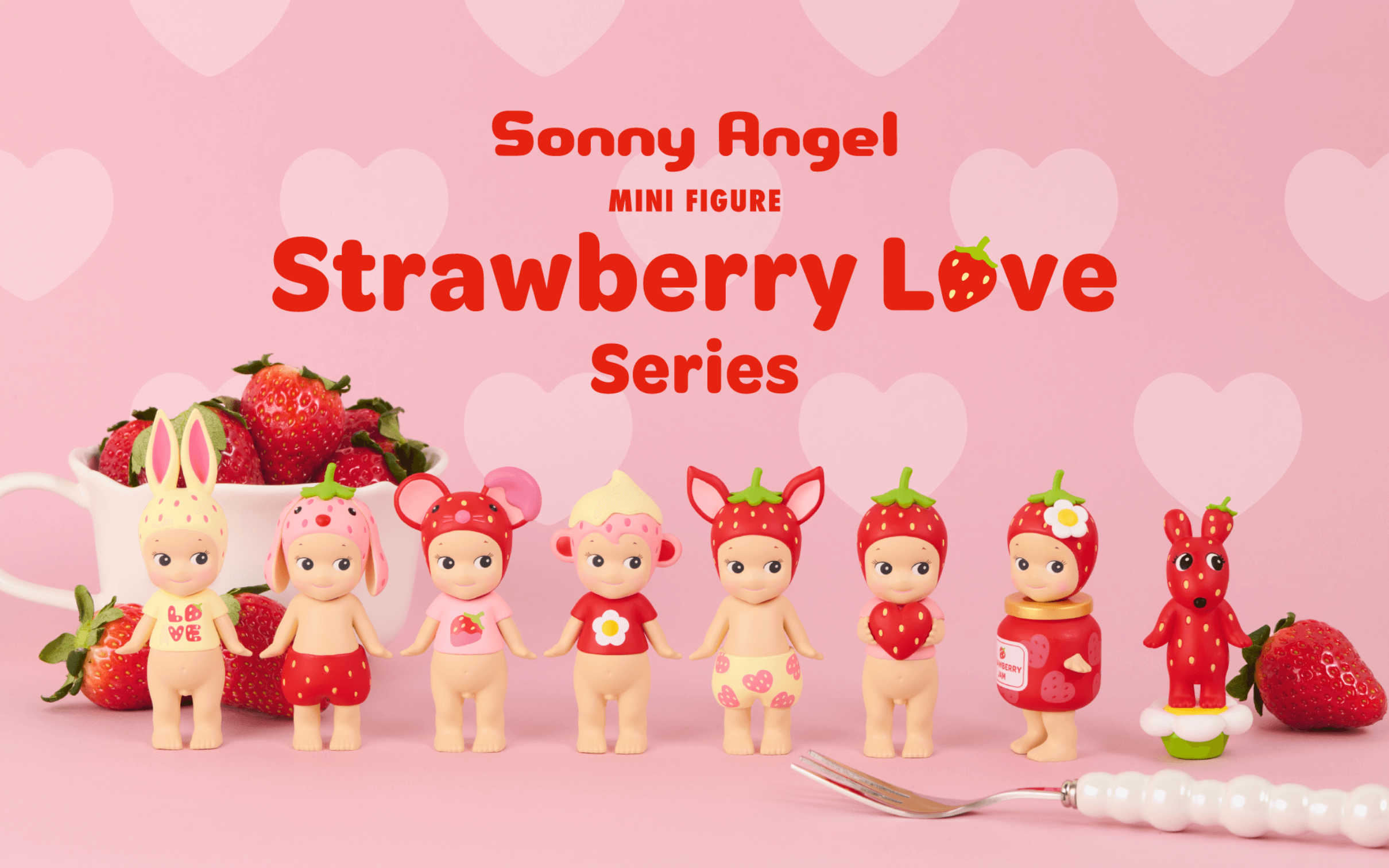 Sonny Angel Strawberry Love Series