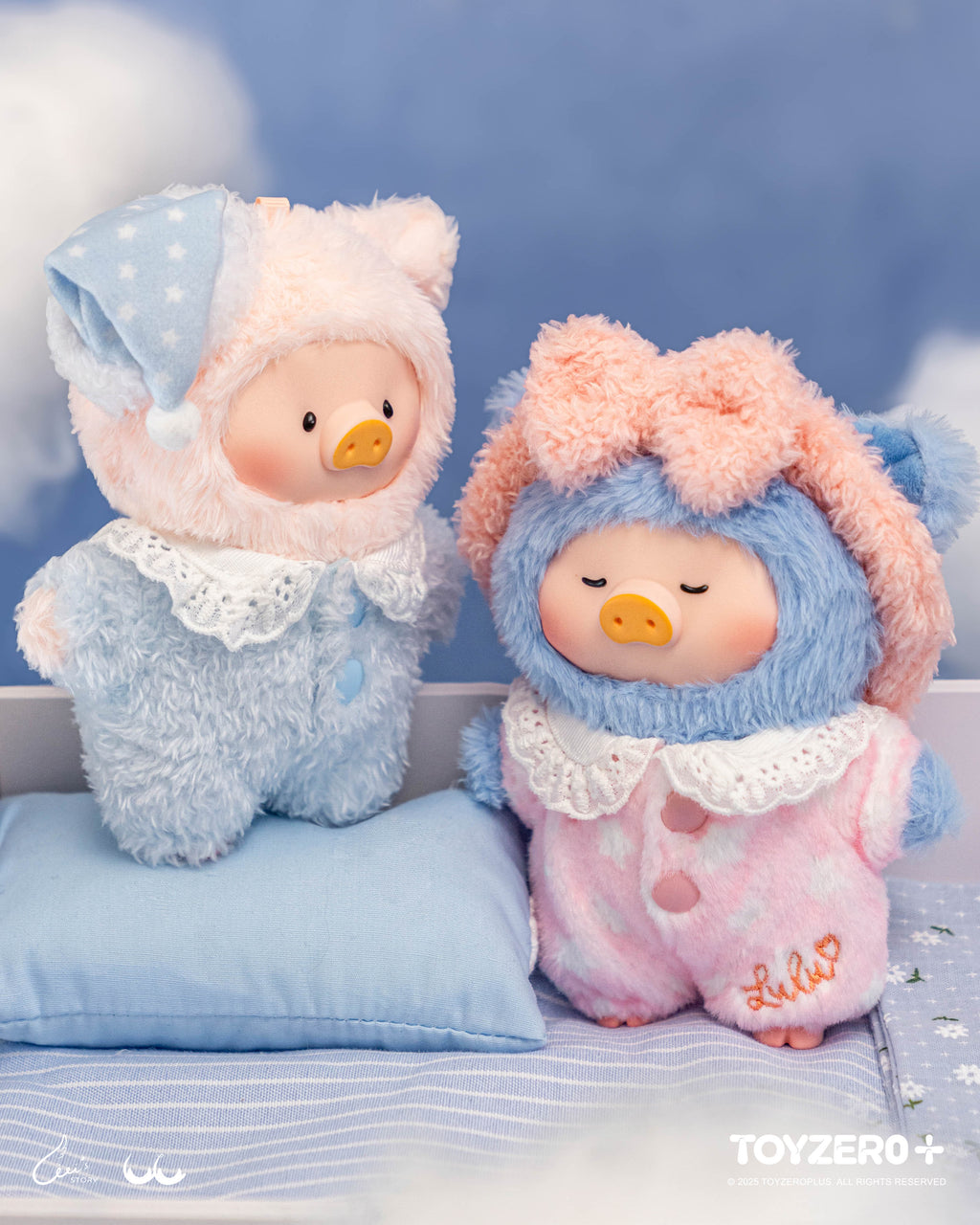 Lulu the Piggy - LuLu’s Dreaming Wonderland Series PVC Plush Keychain Blindbox